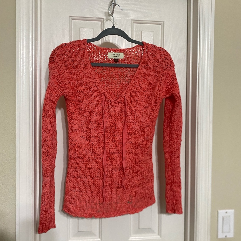 Sonoma Small Coral Top
